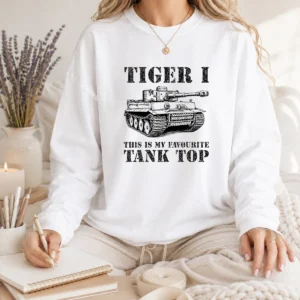Awesome Tiger I This Is My Favourite Tank Military Long Sleeve Shirt