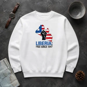 Original Liberia Free Since 1847 Sweater