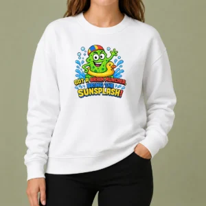 Good Awesome Brain Muncher Sunsplash Pixel Sweater
