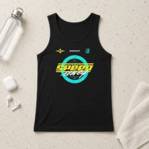 Hot Speed Gang Speed Jewely Globe Logo Tank Top