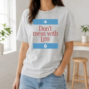 Good Premium Don'T Mess With Pope Leo XIV Washed T-Shirt