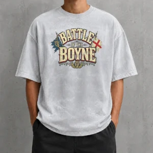 Pretty Battle Of The Boyne Pride Retro Distressed Washed T-Shirt