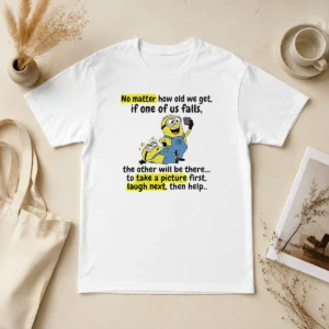 Funny Minion No Matter How Old We Get If One Of US Falls The Other Will Be There To Take A Pictu
