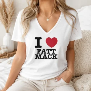 Nice I Love Fatt Mack V-Neck Shirt
