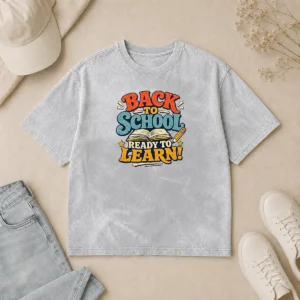 Hot Good Back To School Ready To Learn Vintage Washed T-Shirt