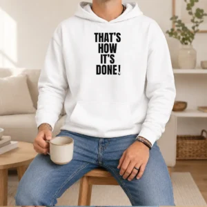 Pretty That'S How It'S Done Golf Quote Golfer Golfing Hoodie