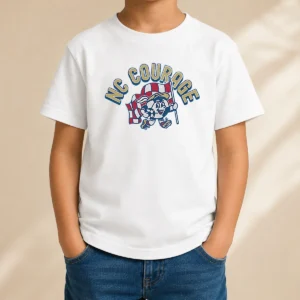 Funny Nice Kid'S NC Courage Soccer Player Ash Kids T-Shirt