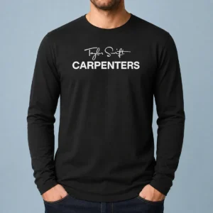 Top Taylor Carpenters Long Sleeve Shirt in classic fit with durable fabric and detailed stitching