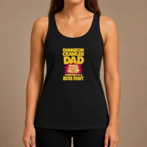 Nice Premium Dungeon Crawler Dad Tank Top