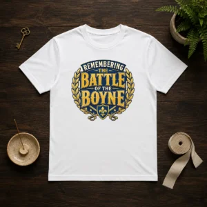 Original Pride In History Typography For Battle Of The Boyne (2)