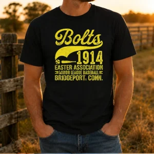 Pretty Bridgeport Bolts Connecticut Vintage Baseball Team