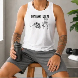 Official Brain No Thanks I Use AI Tank Top