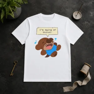 Good Im Dying Of Thirst Otter Thirsty Funny Animal