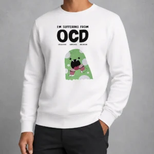 Pretty Ocd Obsessive Cupcake Disorder Monster Eating Im Suffering From Sweater