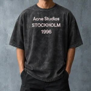 Funny Acne Studios Stockholm 1996 Washed T-Shirt
