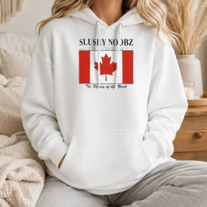 Premium Slushynoobz Canada Facts Creator Fan The Beauty Of The North Hoodie