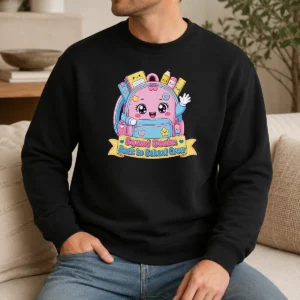 Hot Premium Back To School Squad Kawaii For Kids Sweater