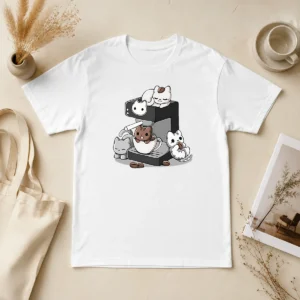 Funny Nice Cat Coffee Machine