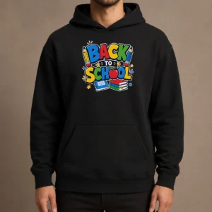 Pretty Fun Back To School Typography Hoodie