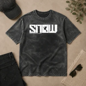 Top Official Snow Skiing All Art Is But Imitation Of Nature Washed T-Shirt