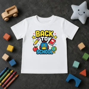 Official Hot Grunge Paint Drip Back To School Pink Black Kids T-Shirt