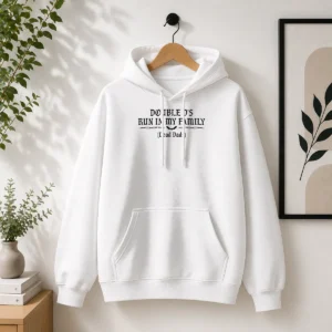 Official Double D'S Run In My Family Dead Dads Sarcastic Hoodie