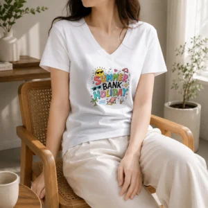 Official Good Doodle Summer Bank Holiday Beach Fun ICE Cream Shirt - Image 2