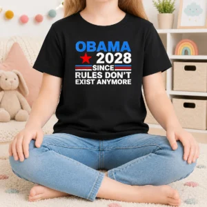 Top Obama Since Rules Don'T Exist Anymore Kids T-Shirt