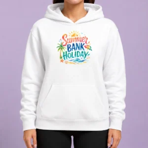 Good Hot Watercolor Summer Bank Holiday Beach Palm Starfish Hoodie