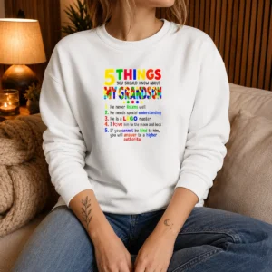 Awesome 5 Things You Should Know About My Grandson Sweater