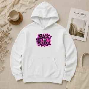 Funny Hot Cute Cartoon Back To School Apple Pencil Stars Hoodie