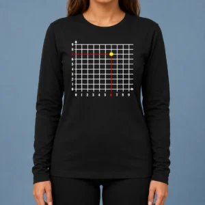 Pretty Six Seven Coordinate Geek Long Sleeve Shirt