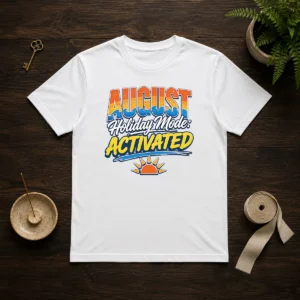 Awesome August Holiday Typography For Summer Vibes