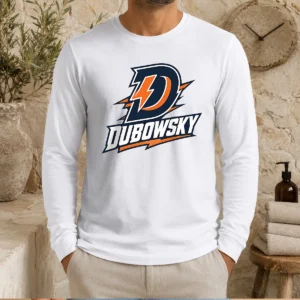 Original Dubowsky Lightning Bolt D Letter Esports Logo Long Sleeve Shirt