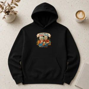 Hot Premium Grandparents Day Thank You Cartoon With Cozy Swing Hoodie