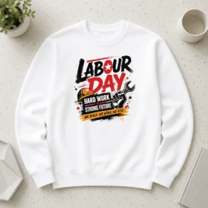 Nice Top Pretty Grunge Labour Day Hard Work Strong Future Fist Sweater