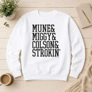Hot Pretty Mune Miggy Colson And Strokin' Detroit Tigers Players Sweater