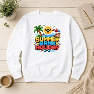 Hot Good Pixel Art Summer Bank Holiday Beach Retro Game Sweater