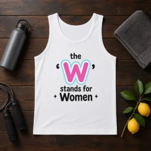 Official The W Stands For Women Tank Top