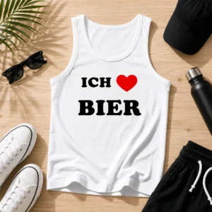 Awesome Vids Ich Love Bier Tank Top