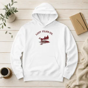 Pretty Loon Bird On Lake Forest Lost Files Co Hoodie