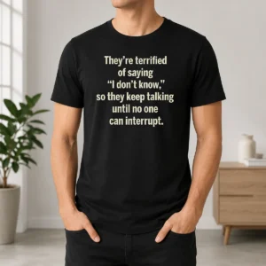 Official Terrified Of Saying I Don'T Know