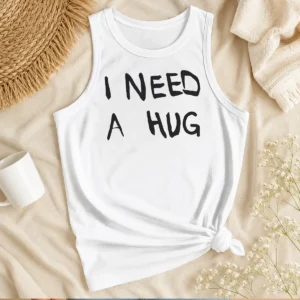 Awesome I Need A Hug Cuddle Comfort Affection Mental Health Tank Top