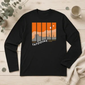 Hot Pretty Visit National Park Star Wars Sci Fi Travel Long Sleeve Shirt