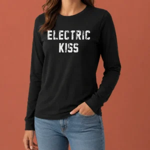 Happy Original Jennie Blackpink Electric Kiss Long Sleeve Shirt