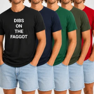 Top Dibs On The Faggot Slogan Text Typography