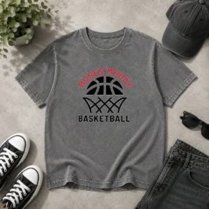 Official Moses Moody Basketball Golden State Warriors Washed T-Shirt
