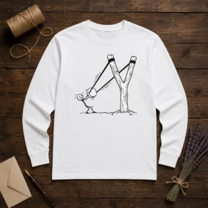 Pretty Slingshot Meme Long Sleeve Shirt
