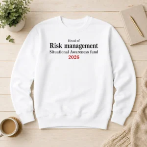 Hot Pretty Head Of Risk Management Situational Awareness Fund 2026 Stock Market Crash Sweater