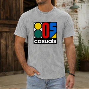 Pretty 80s Casuals Lgo Washed T-Shirt